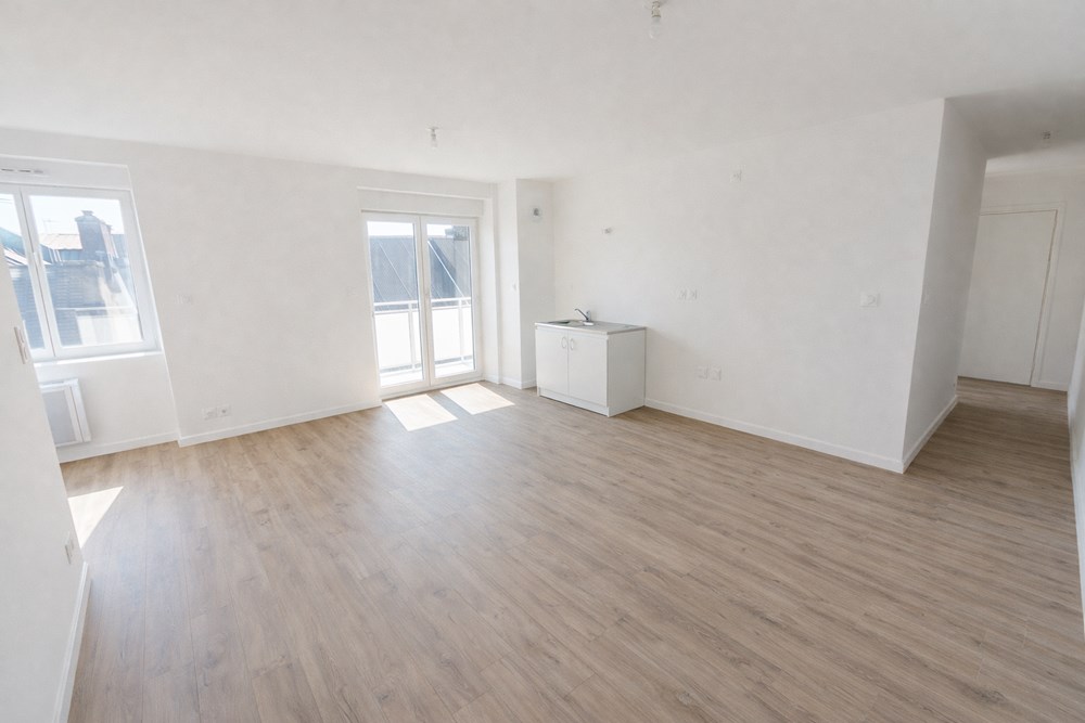 APPARTEMENT T3 58M² AVEC 2 CHAMBRES - BALCON - ASCENSEUR - ACCES PMR - LOCAL VELO photo 2