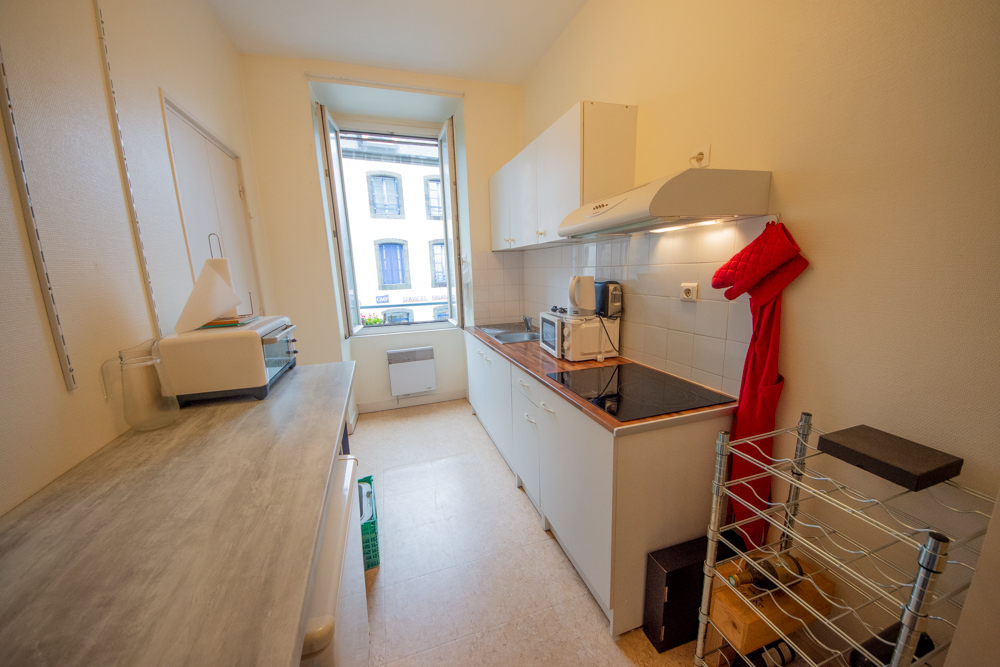 APPARTEMENT T3 66M² - 2 CHAMBRES - LOCATAIRE EN PLACE - VUE SUR L'ELORN - BEAU POTENTIEL photo 3