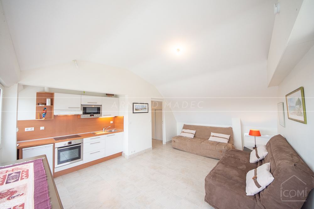 APPARTEMENT T2 - PIECE DE VIE AVEC ACCES TERRASSE - ASCENSEUR - VUE MER - DOUBLE GARAGE (OPTION) - RARE photo 3