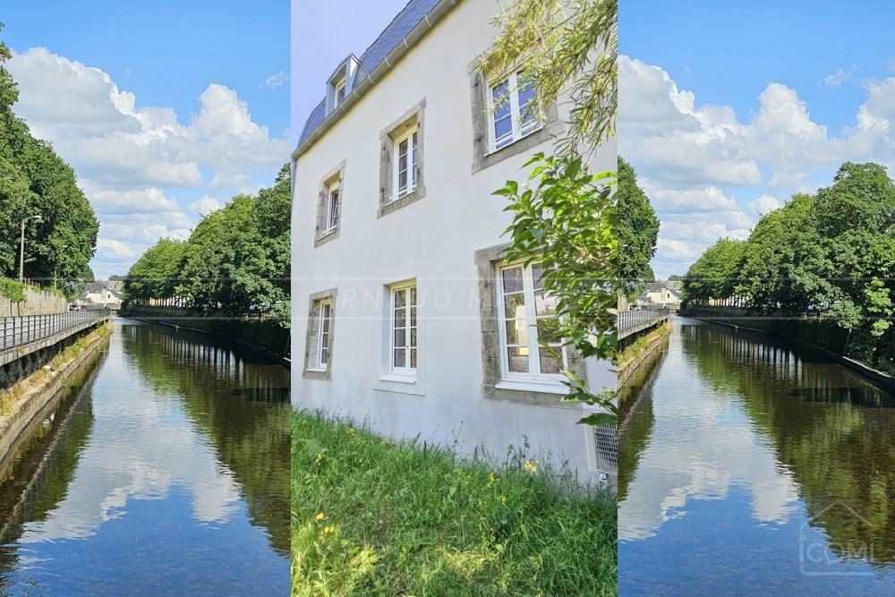 MAISON DE MAITRE T8 DE 160 M² - VUE SUR L'ODET - TERRAIN 400 M² - CHARME - AUTHENTICITE - RARE - COUP DE COEUR photo 4