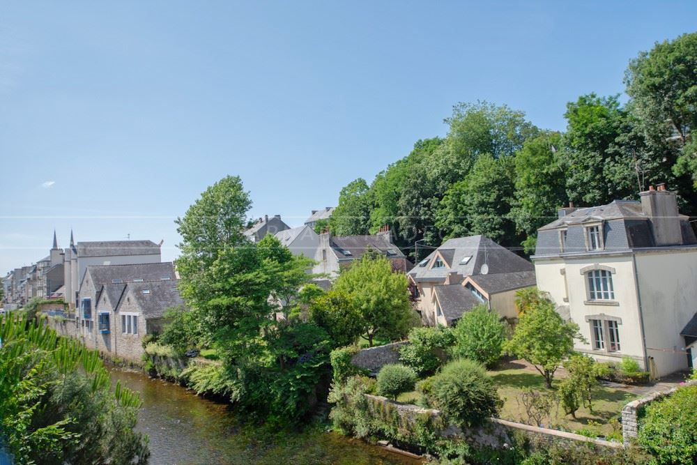 MAISON DE MAITRE T8 DE 160 M² - VUE SUR L'ODET - TERRAIN 400 M² - CHARME - AUTHENTICITE - RARE - COUP DE COEUR
