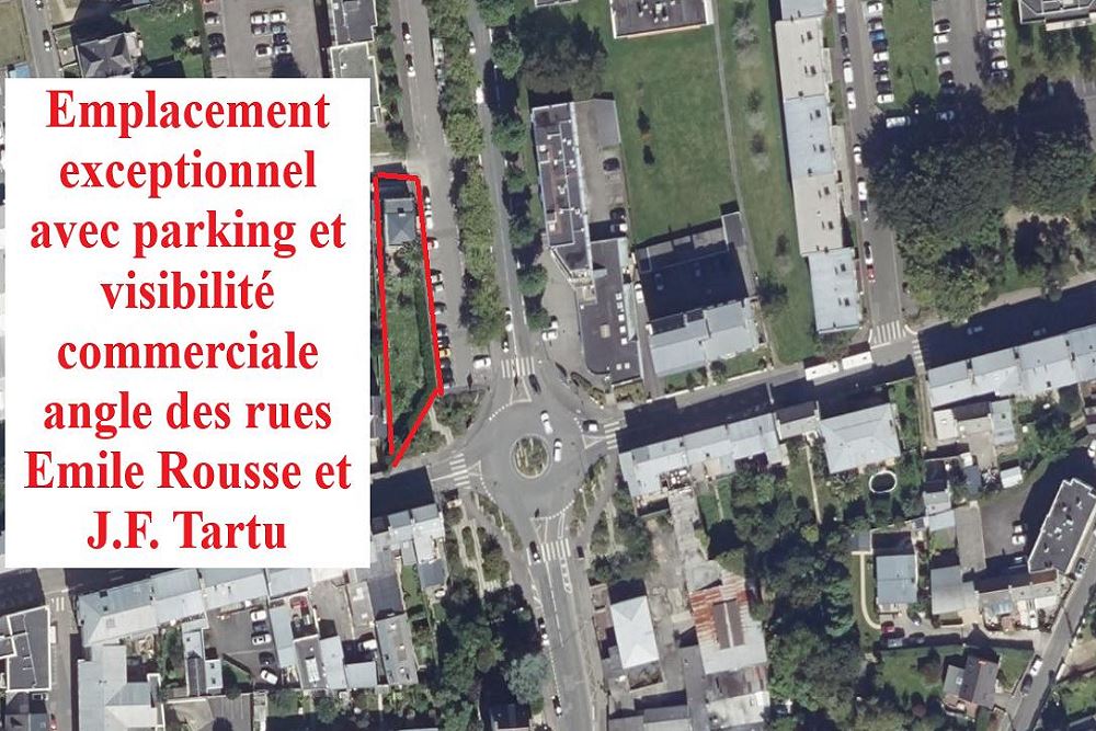 2 RUE EMILE ROUSSE - TERRAIN CONSTRUCTIBLE DE 718M² AVEC MAISON EXISTANTE A DEMOLIR - IDEAL CONSTRUCTION/MARCHAND/DIVISION - RARE
