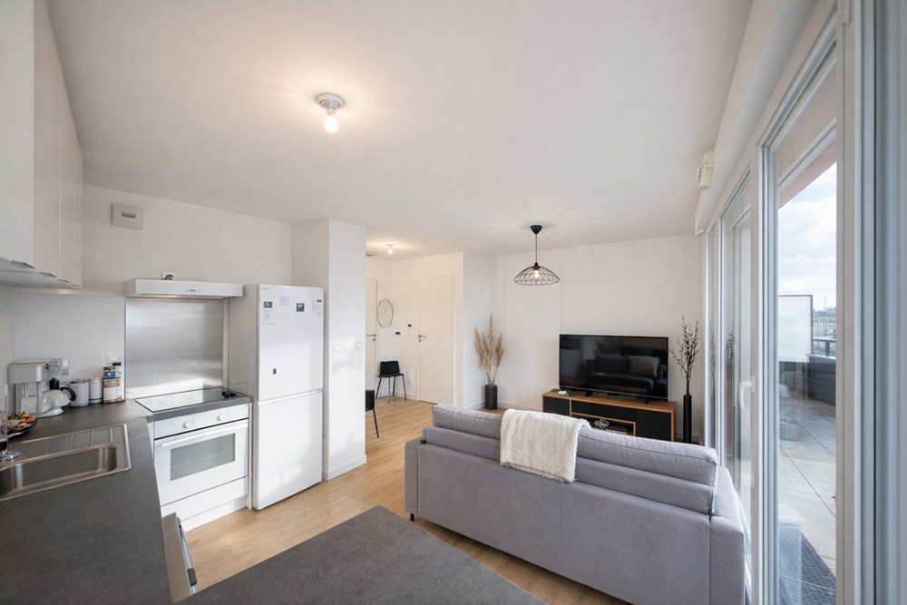 APPARTEMENT T2 DE 2017 - LUMINEUX - 1 CHAMBRE - GRANDE TERRASSE SANS VIS A VIS - ASCENSEUR - RT2012 - PARKING PRIVE photo 4