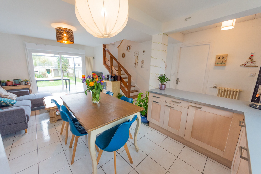 MAISON DE VILLE T6 90M² - 4 CHAMBRES - GARAGE - AUCUN TRAVAUX - TERRAIN CLOS 275M²