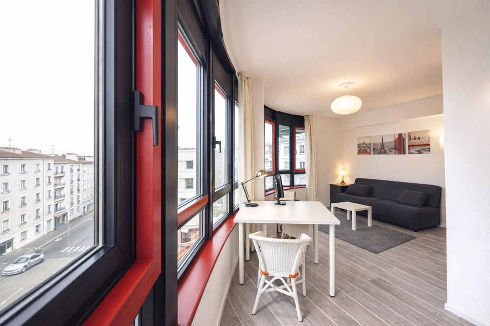 APPARTEMENT STUDIO MEUBLE DE 21 M2 AVEC VUE IMPRENABLE SITUE AU 4 EME ETAGE AVEC ASCENSEUR - LOCATAIRE EN PLACE photo 4