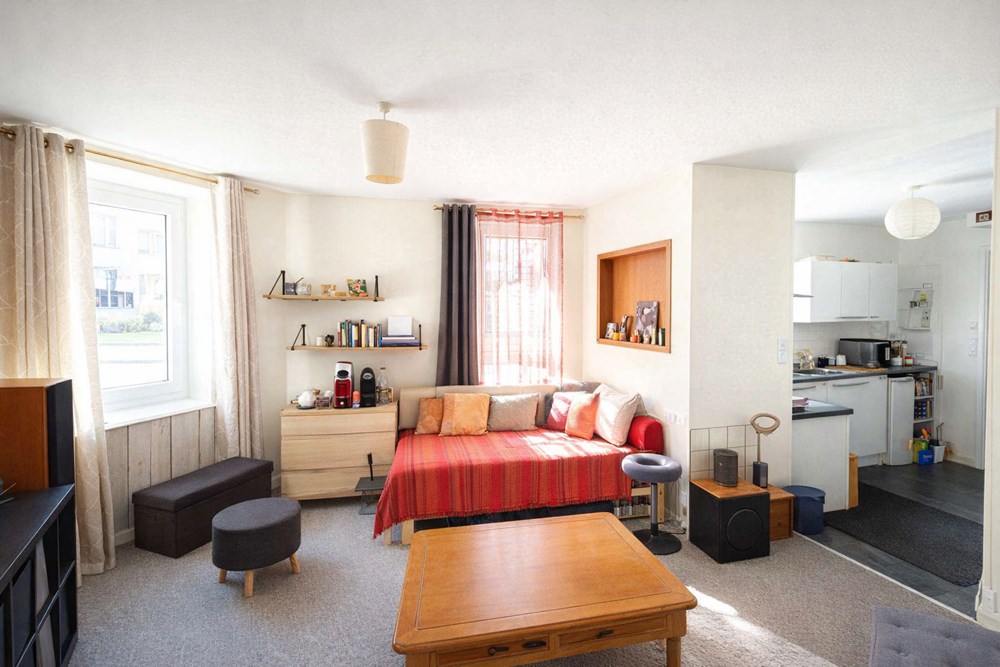 APPARTEMENT - 34 M² - 1 CHAMBRE - DALLE BETON - CENTRE VILLE - IDEAL INVESTISSEMENT LOCATIF OU PREMIER ACHAT