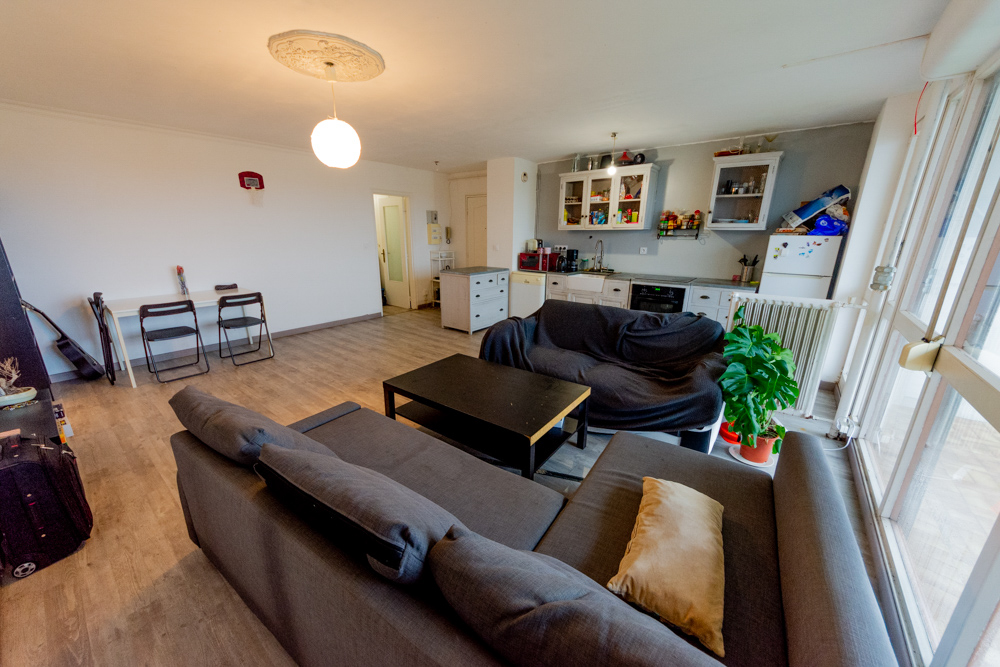 APPARTEMENT T5 95M² - 4 CHAMBRES EN COLOCATION - PLACE DE PARKING PRIVEE SOUTERRAINE - CAVE photo 2