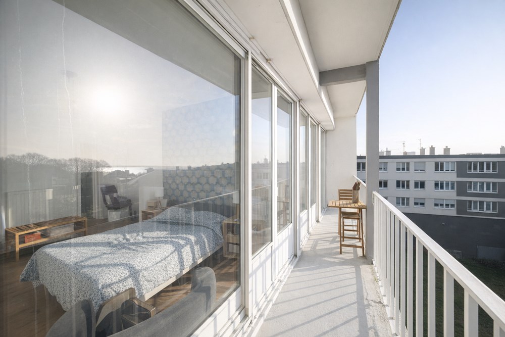 APPARTEMENT T3 - LUMINEUX - BALCON - SANS VIS A VIS - DALLE BETON - ASCENSEUR - 2 CHAMBRES - VUE MER photo 3