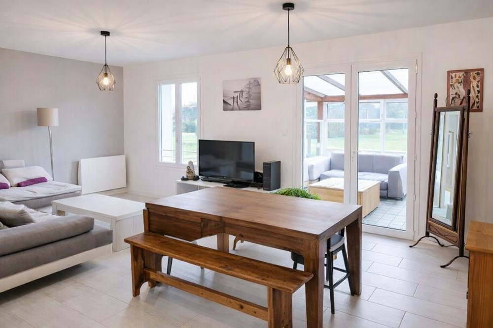 MAISON T3 - BELLE PIECE DE VIE DE 35M² - 2 GRANDES CHAMBRES - TERRAIN 600 M² - AUCUN TRAVAUX - COUP DE COEUR photo 4