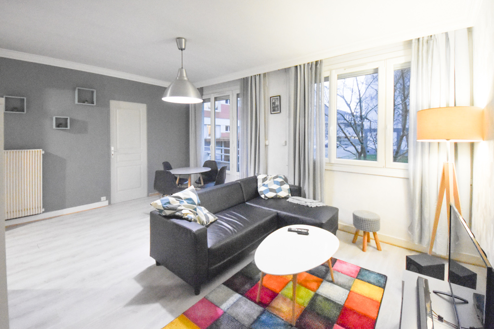 APPARTEMENT A KERGOAT - T4 DE 80 M2 - LUMINEUX - 3 CHAMBRES LOUEES EN COLOCATION - CAVE - BONNE RENTABILITE photo 2
