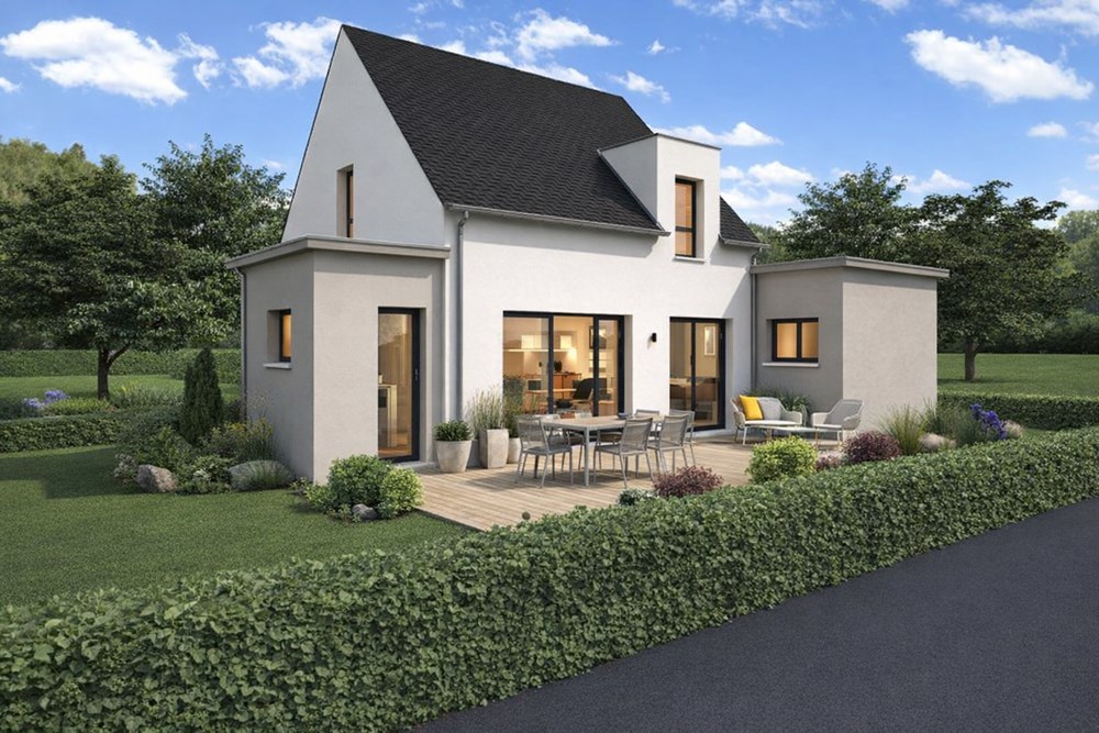 LE RELECQ-KERHUON - TERRAIN - 302 M2 - 1 PIECE photo 3