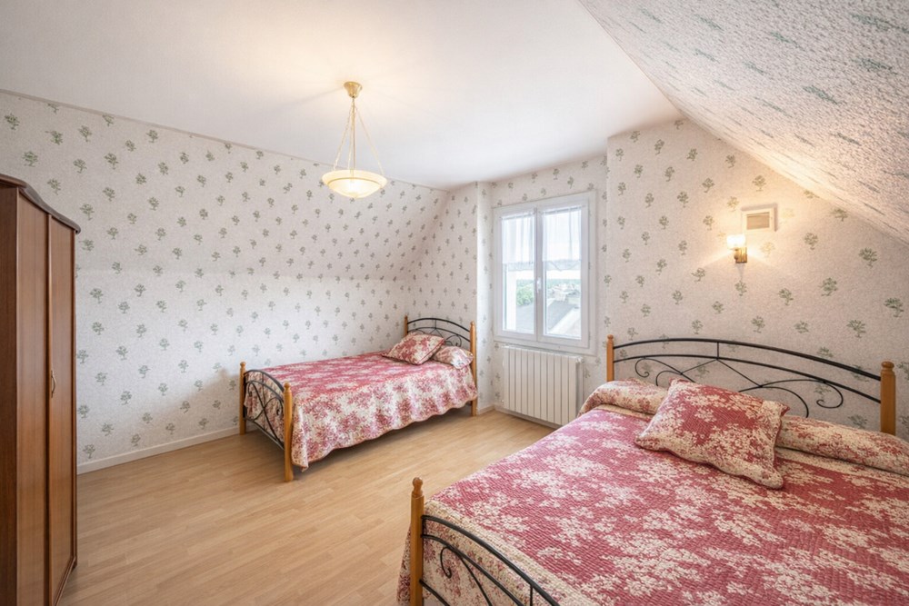 MAISON T5 - 100M² - 3 CHAMBRES - TERRAIN 650M² - SOUS SOL COMPLET - CALME - DPE D photo 4