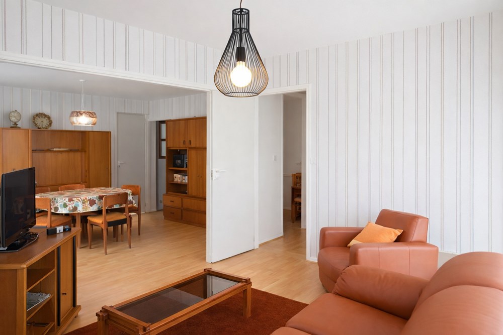 APPARTEMENT T3 DE 75 M2 - 2 CHAMBRES - LUMINEUX - DALLE BETON - 2 BALCONS - PLACE DE PARKING - CAVE -