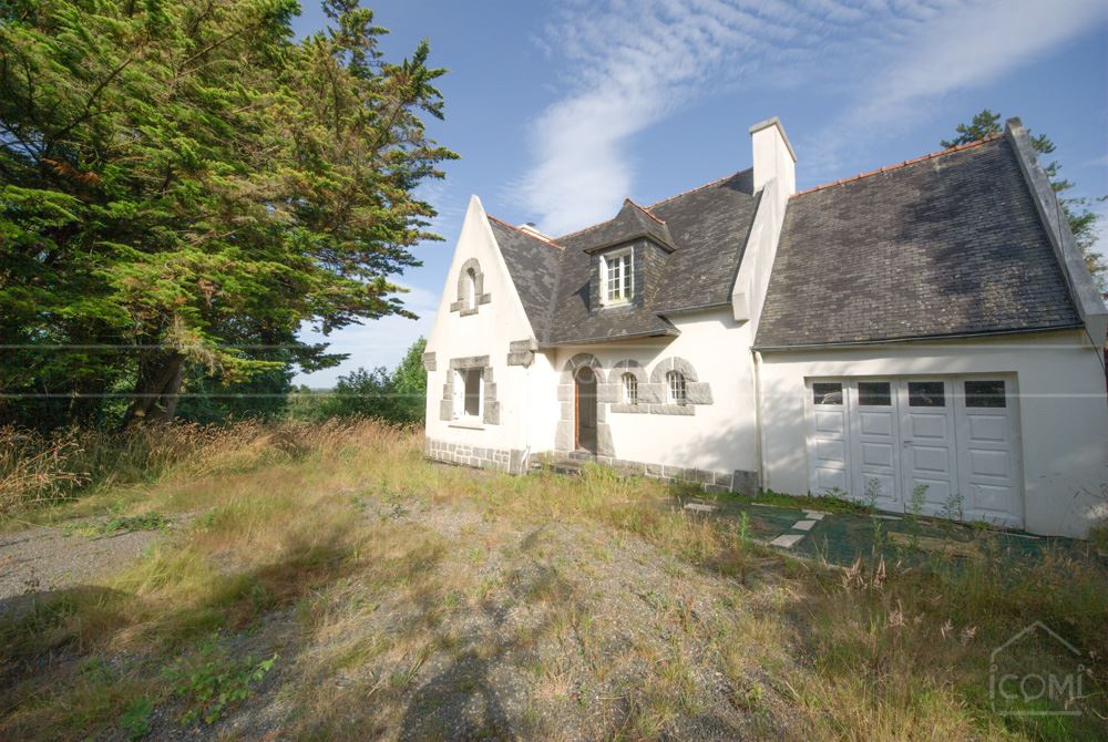 MAISON 110M² - GRANDE PIECE DE VIE - 3 CHAMBRES - GRAND JARDIN 5000M² - NEO BRETONNE - A RENOVER - FORT POTENTIEL photo 3