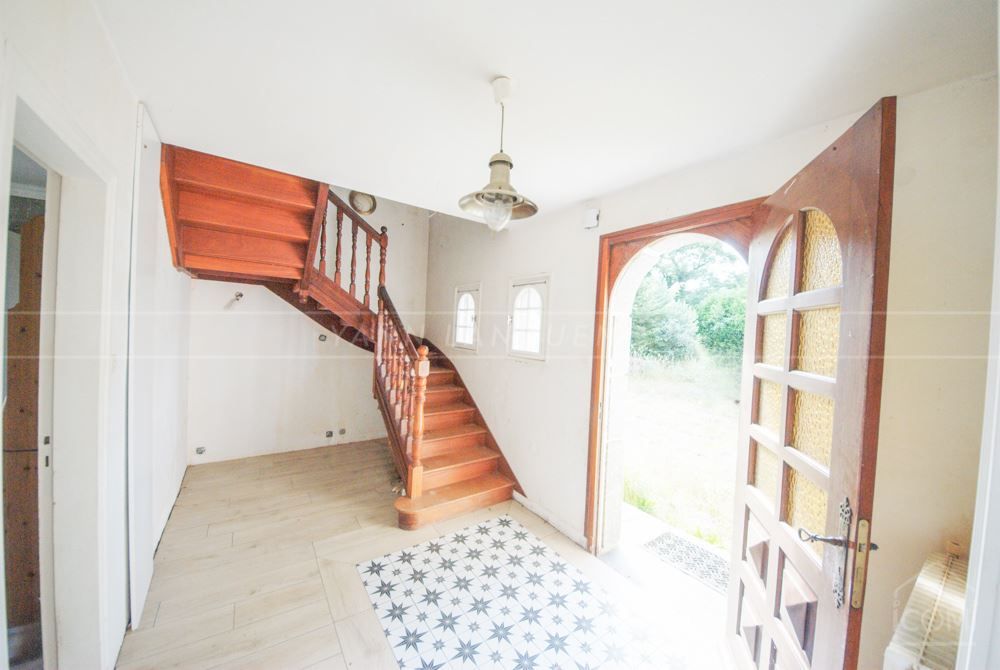 MAISON 110M² - GRANDE PIECE DE VIE - 3 CHAMBRES - GRAND JARDIN 5000M² - NEO BRETONNE - A RENOVER - FORT POTENTIEL photo 5