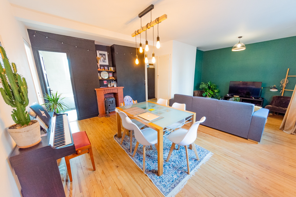 APPARTEMENT T3 62M² - 2 CHAMBRES - CAVE - DALLE BETON - BEAU POTENTIEL - CHAUDIERE GAZ RECENTE