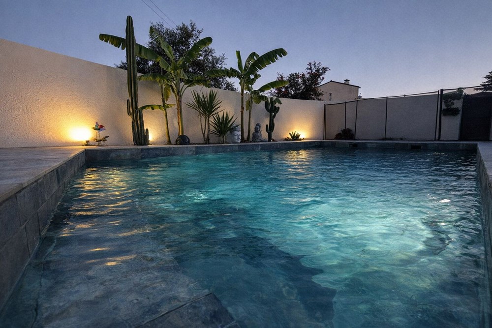 MAISON DE REVE AVEC 4/5 CHAMBRES - PROXIMITE COMMODITES - PISCINE BALINAISE - TERRAIN CLOS DE MUR - COUP DE COEUR - A SAISIR photo 2