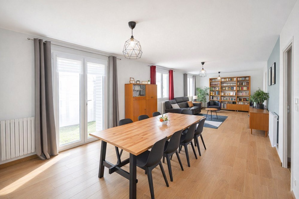 MAISON NON MITOYENNE DE 127 M2 - 4 CHAMBRES - FENETRES PVC - SOUS SOL ISOLE - TERRAIN DE 650 M2 - VIE DE PLEIN PIED photo 3