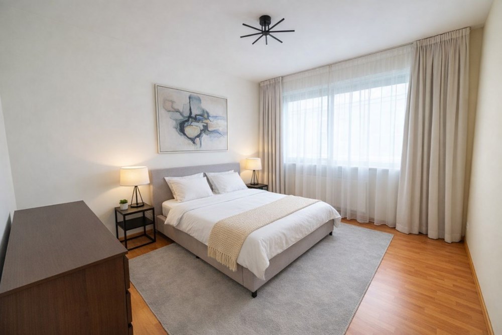 APPARTEMENT T6 - 4 CHAMBRES POSSIBLE 5 - DALLE BETON - 2 BALCONS - BEAU POTENTIEL photo 4