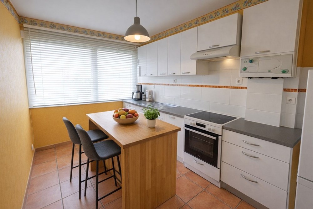 APPARTEMENT T6 - 4 CHAMBRES POSSIBLE 5 - DALLE BETON - 2 BALCONS - BEAU POTENTIEL photo 3