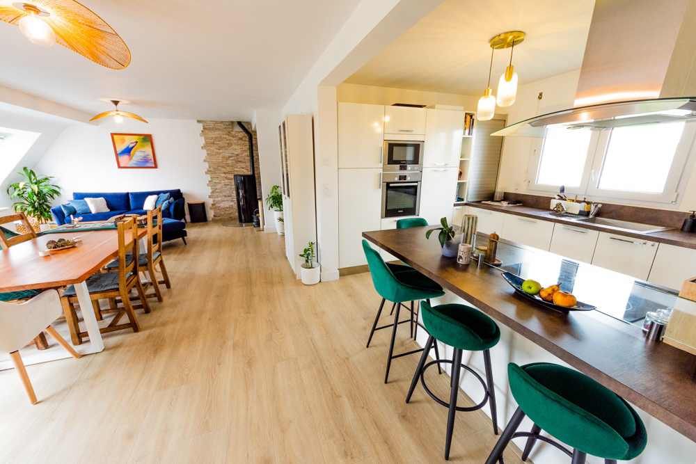 MAISON INDIVIDUELLE T6 125M² - 3 CHAMBRES - 1 BUREAU - SOUS-SOL INTEGRAL - SUR TERRAIN DE 600M²
