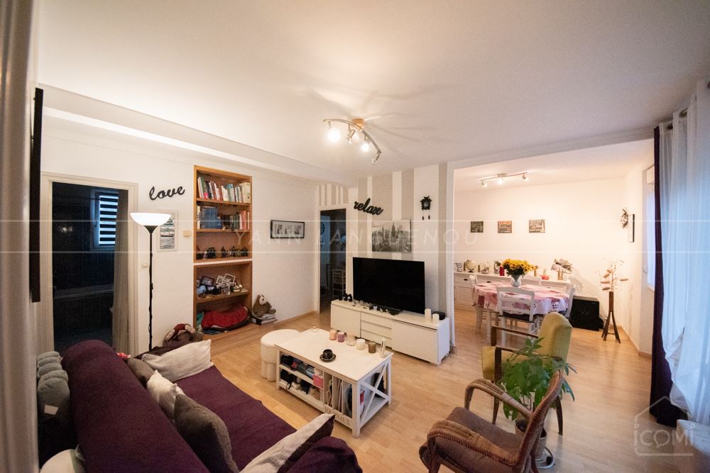 APPARTEMENT 62M² - GRANDE PIECE DE VIE - LUMINEUX - 3 CHAMBRES POSSIBLE - DALLE BETON - DPE D - RARE photo 3
