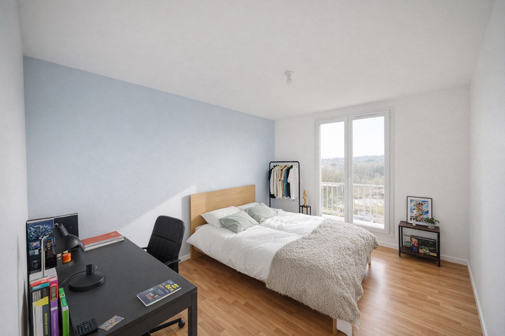 APPARTEMENT 71M² - 2 CHAMBRES - AUCUNS TRAVAUX - DERNIER ETAGE - RARE - PIECE DE VIE LUMINEUSE photo 4