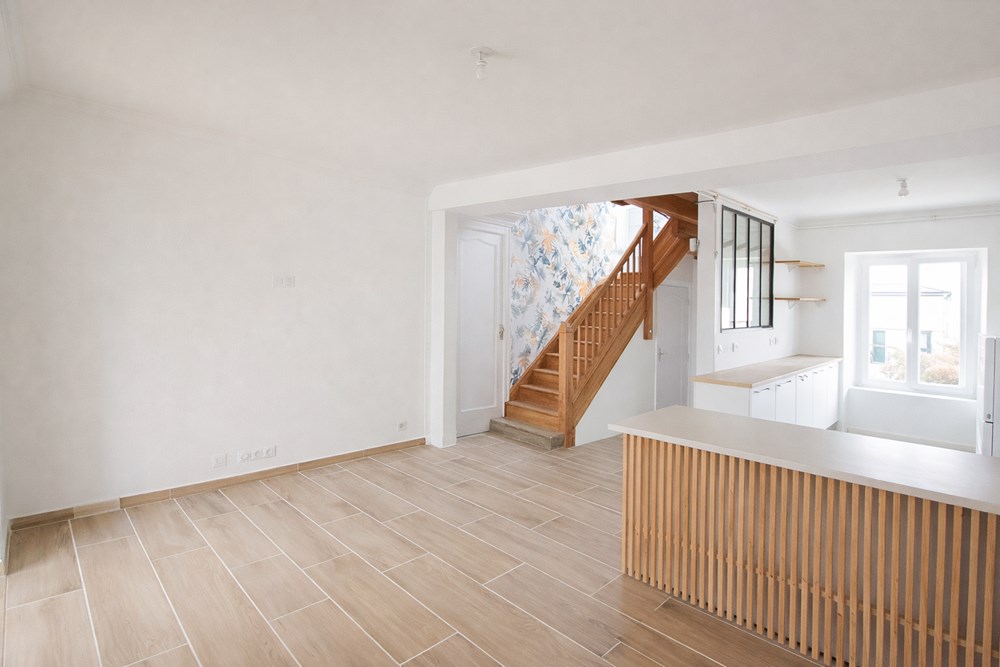 BREST SAINT PIERRE - ECOLE NAVALE - EN IMPASSE - MAISON 90 M2 - RENOVEE EN 2024 - 3/4 CHAMBRES - VERANDA - JARDIN - TERRAIN 250 M2 photo 3