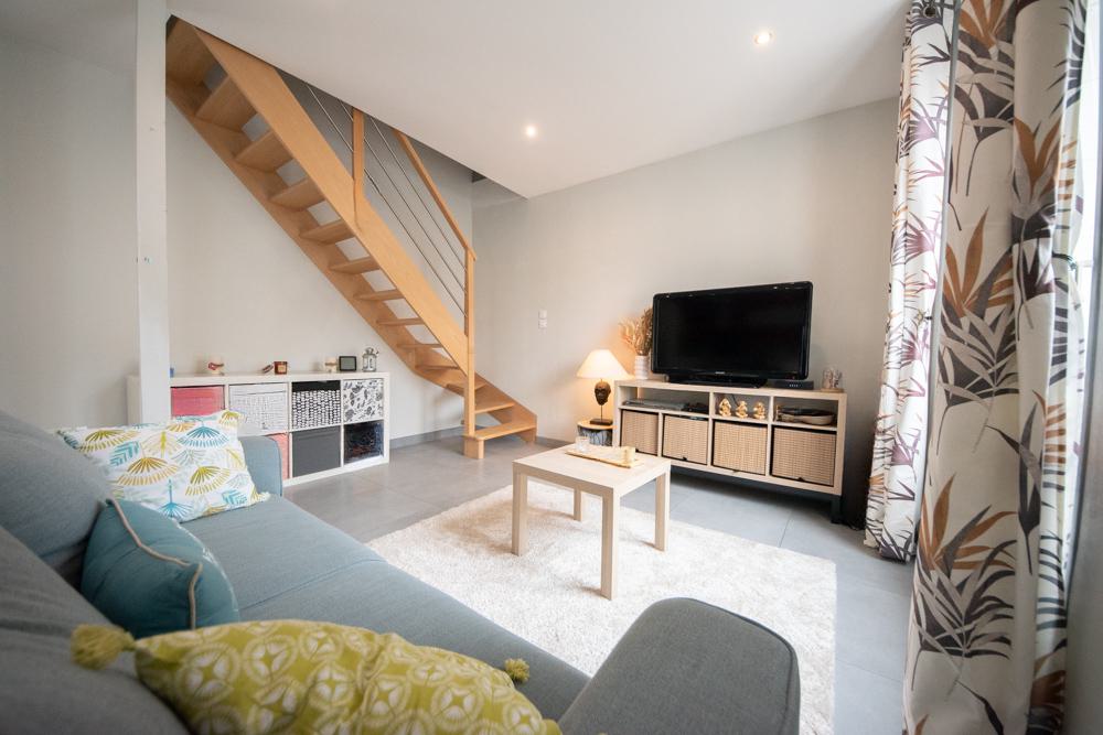MAISON 90 M2 - LES HAUTS DE KERINOU - 3 CHAMBRES - RENOVEE A NEUF - AU CALME - TERRASSE SANS VIS A VIS - RARE - COUP DE COEUR photo 2