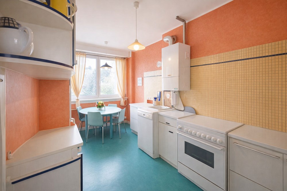 APPARTEMENT DE 100 M2 - 3 CHAMBRES -DERNIER ETAGE SANS VIS A VIS - BALCON - VUE MER - DALLE BETON - CAVE - GARAGE photo 3