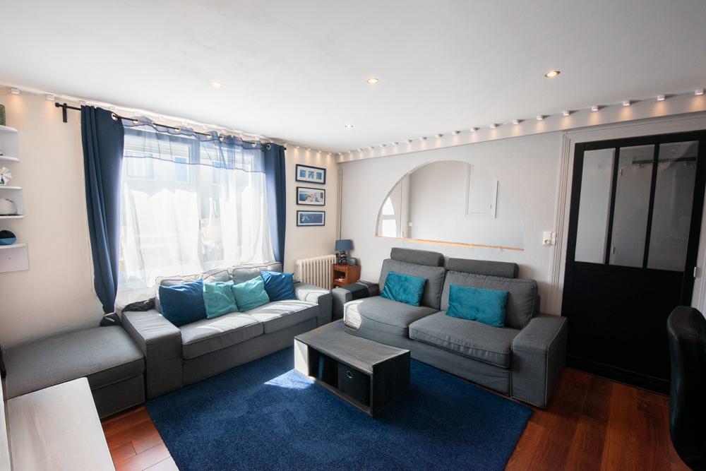 MAISON 110 M2 - SECTEUR LA CROIX ROUGE - 3 CHAMBRES - BEAU JARDIN SANS VIS A VIS - GARAGE- RUE CALME - SANS TRAVAUX