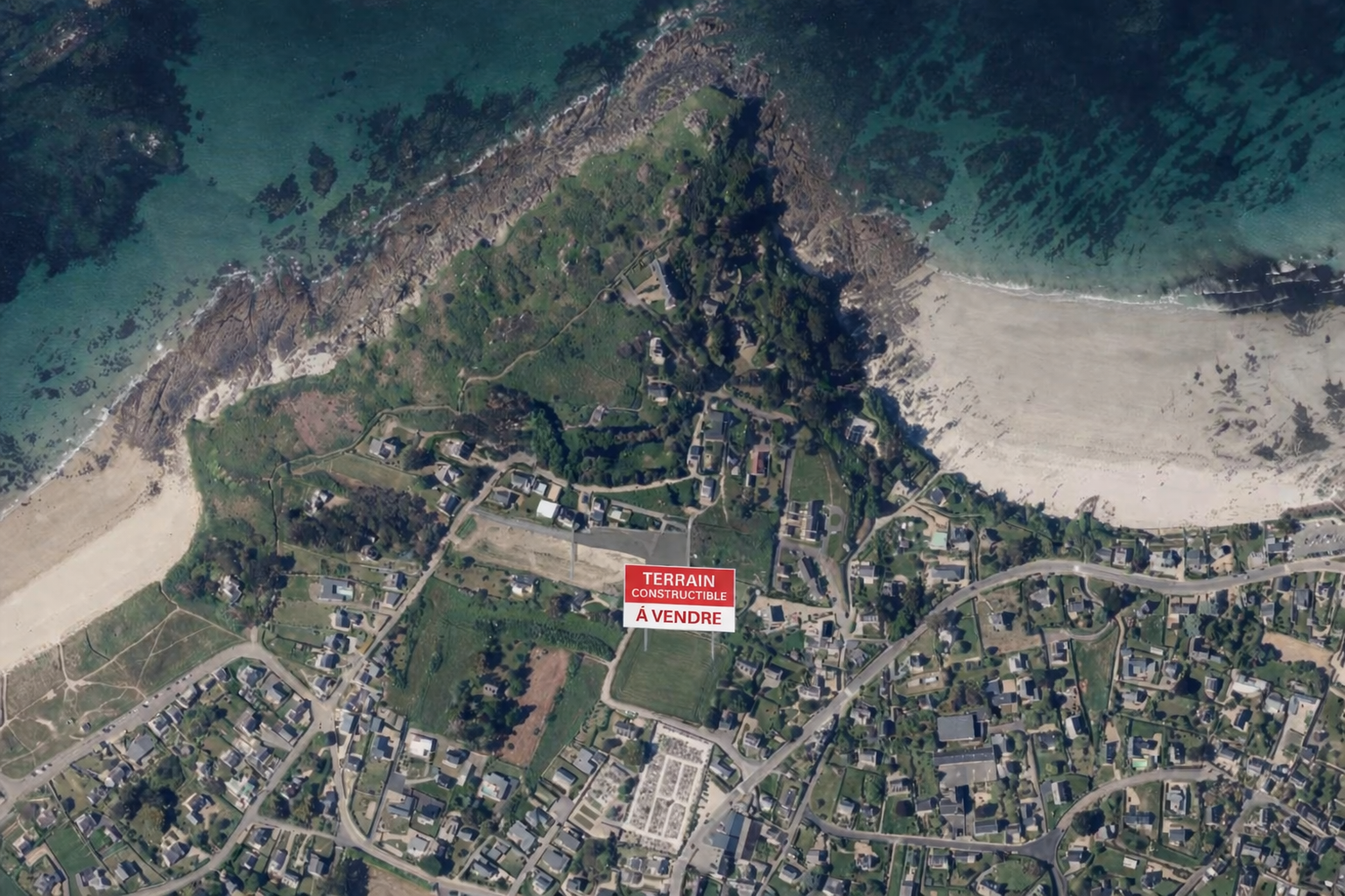 TERRAIN DE 6188 M2 - A VIABILISER - PROCHE PLAGE DES SABLES BLANCS - IDEAL INVESTISSEURS photo 4