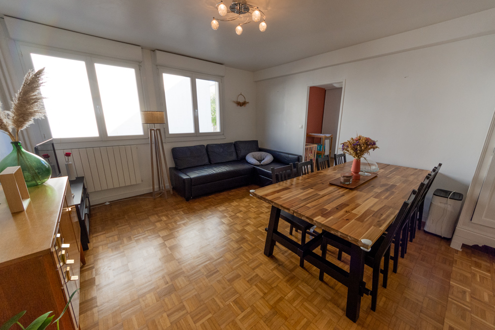 APPARTEMENT T4 79M² - 3 CHAMBRES - DALLE BETON - GARAGE EN OPTION - PAS DE TRAVAUX photo 3
