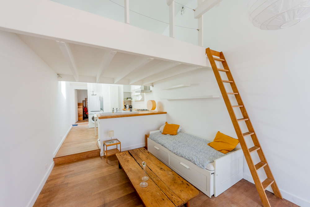 APPARTEMENT T2 59M² - DALLE BETON - JARDIN PRIVATIF - 1 CHAMBRE - 2 MEZZANINES - MULTIPLES POSSIBLILITES photo 2