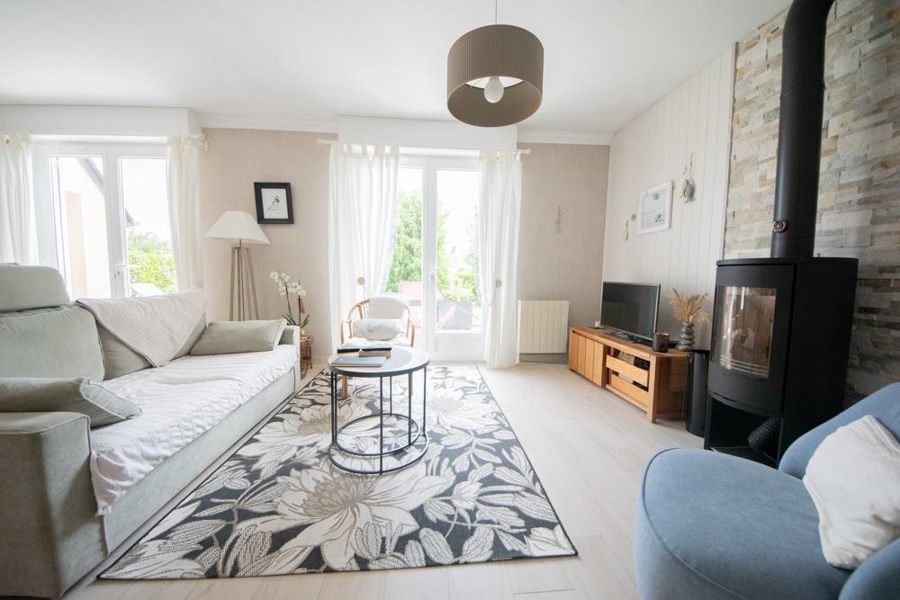 MAISON 121 M2 - 4 CHAMBRES - MAGNIFIQUE TERRAIN ARBORE DE 806 M2 - LUMINEUSE ET CHALEUREUSE - A 15MIN DE BREST ET DE LANDERNEAU photo 4