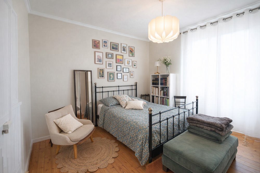 APPARTEMENT T3 DE 48 M2 - DERNIER ETAGE - SANS TRAVAUX - CAVE - CHAUFFAGE ELECTRIQUE - FAIBLE CHARGES - PROXIMITE GARE photo 4