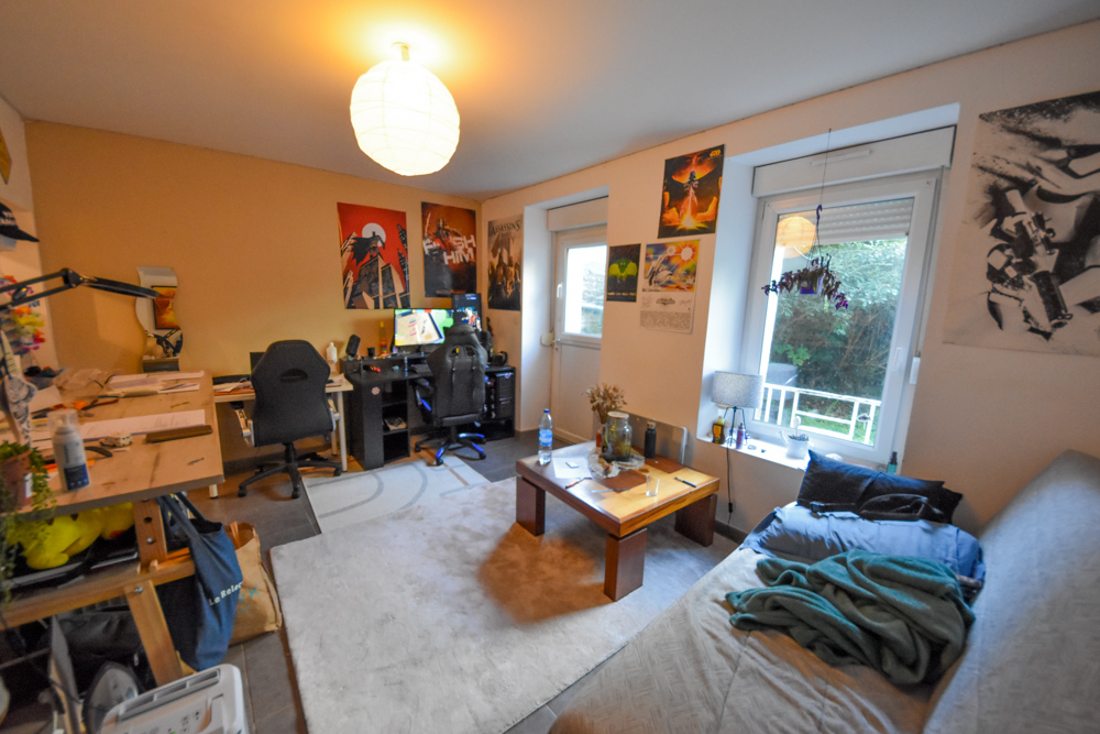 IMMEUBLE EN MONOPRORIETE 150M² DE 1946 - 3 LOTS AVEC LOCATAIRES EN PLACE - DALLE BETON - JARDIN photo 4