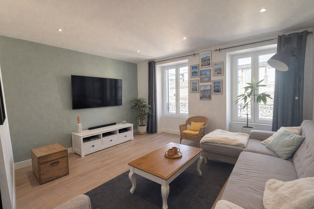APPARTEMENT - T3 - 2 CHAMBRES - BELLES PRESTATIONS - DPE D - AUCUNS TRAVAUX - RARE SUR LE MARCHE - CAVE. photo 5