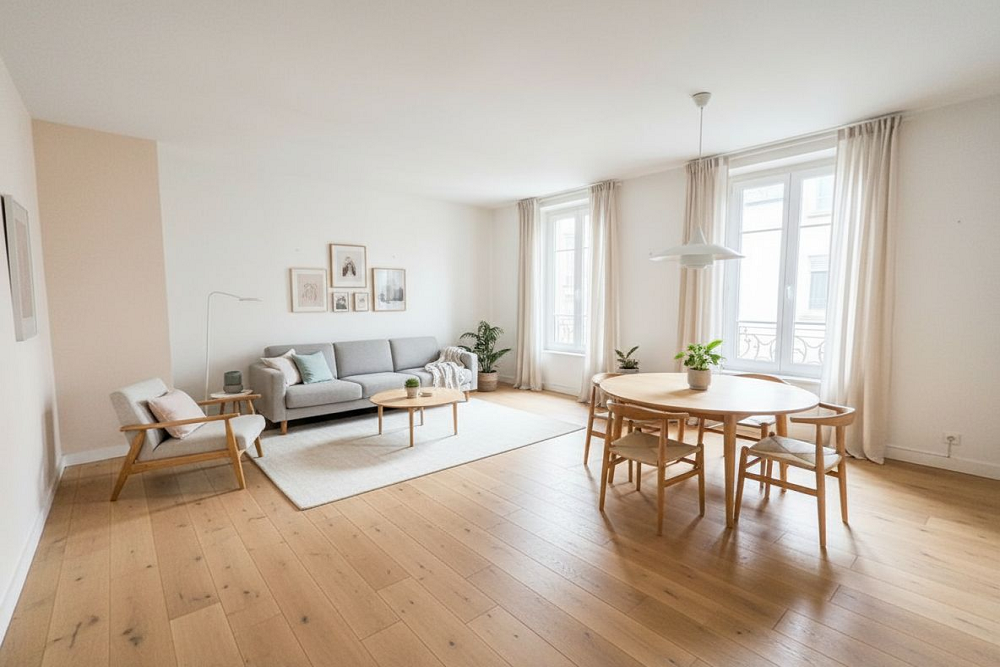 APPARTEMENT T2 - PIECE DE VIE DE 22M² - CHAMBRE SUR JARDIN - LUMINEUX - IDEAL 1ER ACHAT OU LOCATIF - COUP DE COEUR