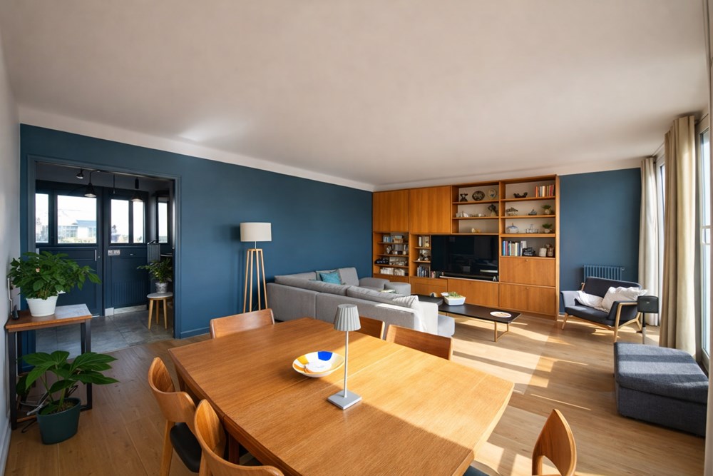 APPARTEMENT DE 90 M2 - 3 CHAMBRES - VUE MER - BALCON - ASCENSEUR - GARAGE - CAVE - DALLE BETON - DPE C