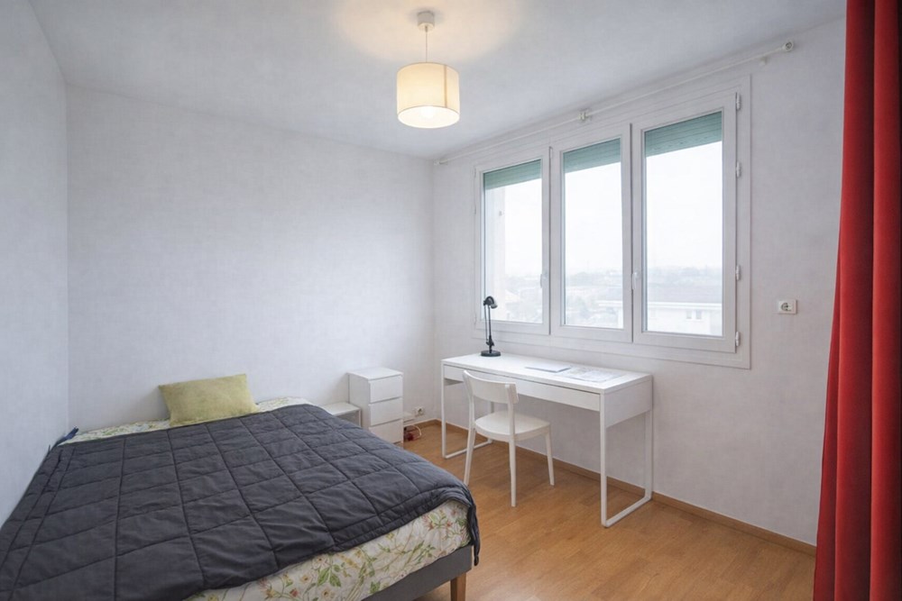 APPARTEMENT - T5 - 4 CHAMBRES - DERNIER ETAGES - LOCATAIRE EN PLACE - IDEAL INVESTISSEUR - PROCHE FACULTE ET ECOLE. photo 4