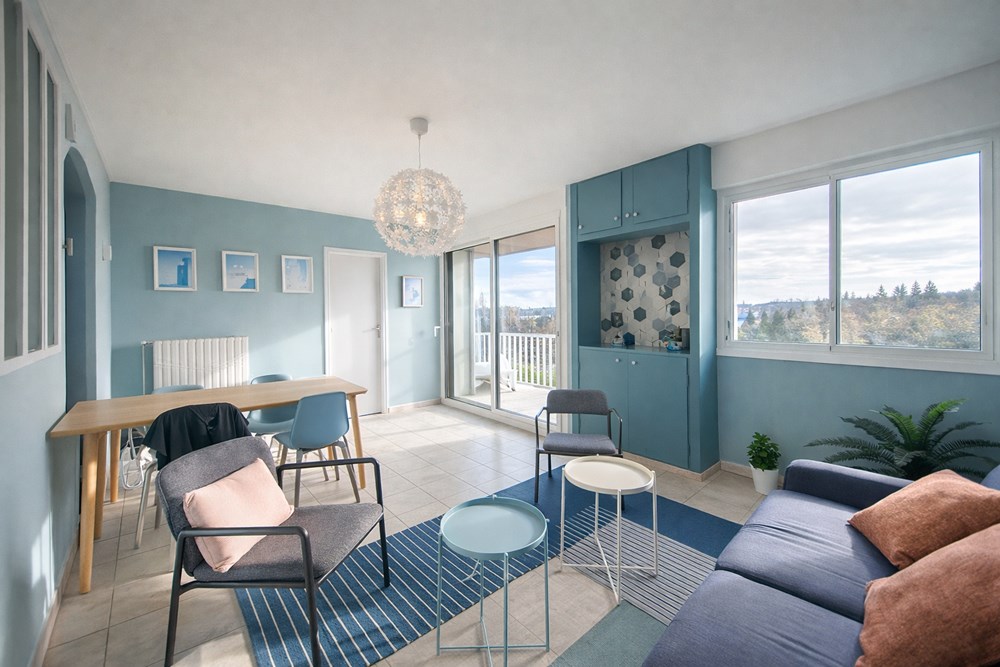 APPARTEMENT - T5 - 4 CHAMBRES - COLOCATION EN PLACE - IDEAL INVESTISSEUR - DPE D - BALCON.