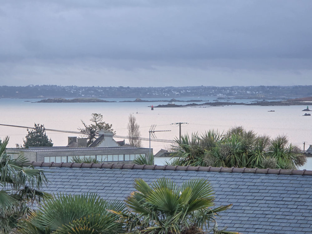 MAISON T7 DE 160M² SUR 1300 M² DE TERRAIN - ESPACE DE VIE TRIPLE - 5 CHAMBRES - VUE MER BAIE CARANTEC - DOMOTIQUE - RENOVATION 2018 - IDEAL FAMILLE - RARE photo 5