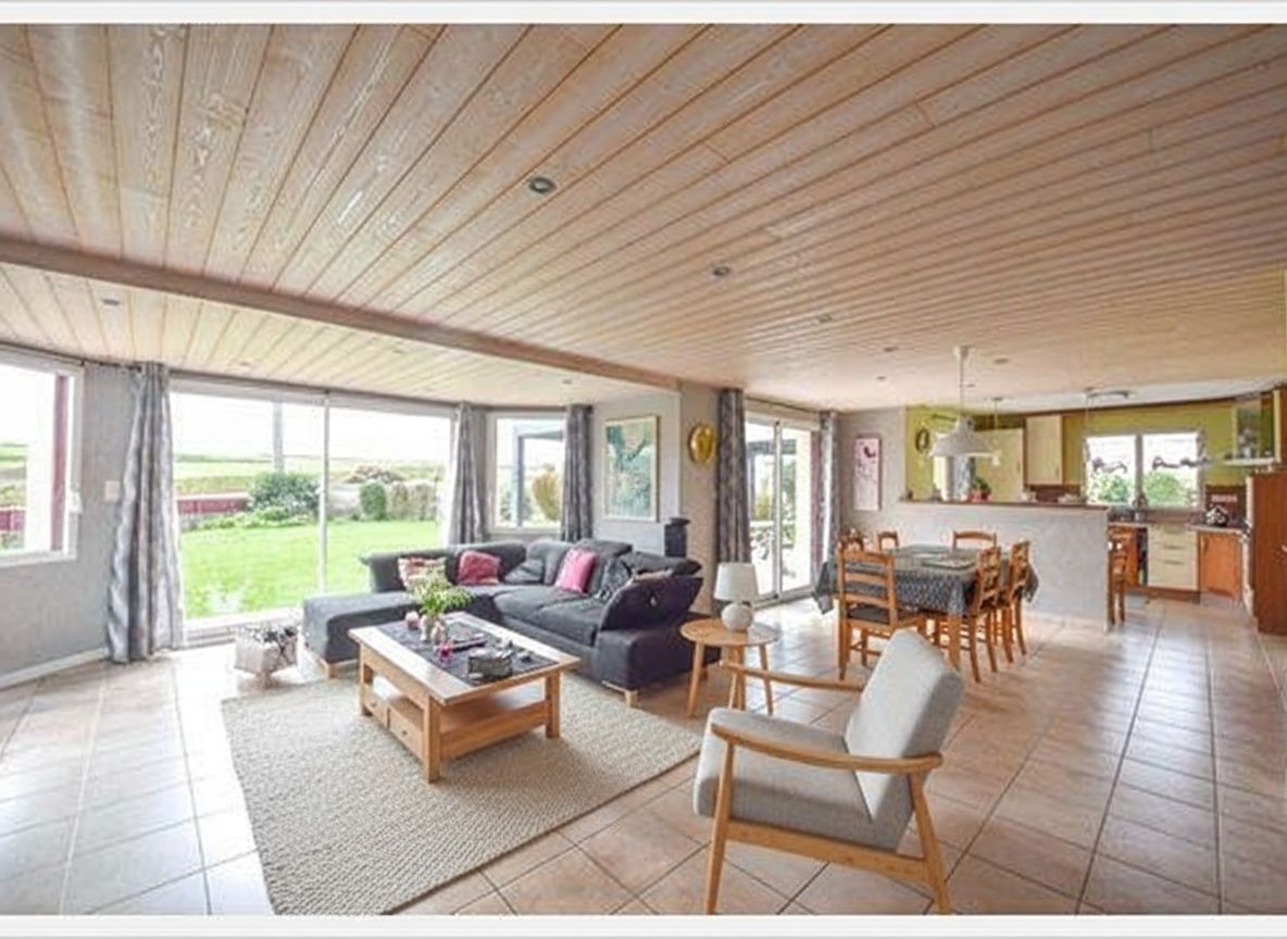 MAISON PLEIN PIED DE 142 M2 - ANNEE 2008 - JARDIN CLOS DE 1296 M2 - 4 CHAMBRES - GARAGE DOUBLE - CHAUFFAGE PAR GEOTHERMIE - DPE B photo 3