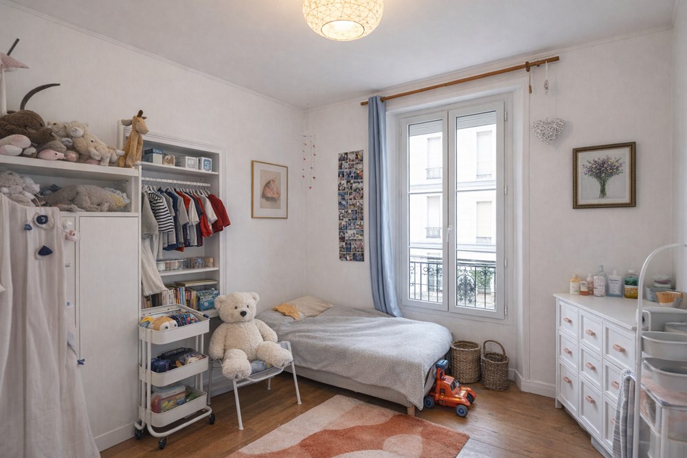 APPARTEMENT - RUE DE LA REPUBLIQUE - T3 - 2 CHAMBRES - IDEALEMENT SITUE - 1ER ETAGE - CAVE. photo 5