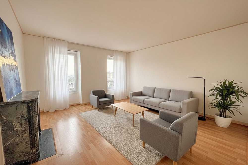 APPARTEMENT - T2 - 1 CHAMBRE - DERNIER ETAGE - DALLE BETON - VUE MER - IDEALEMENT SITUE. photo 2