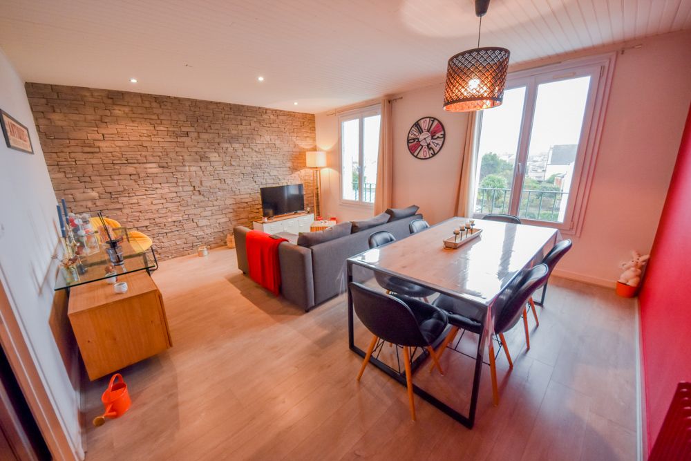 APPARTEMENT 68M² T3 - 2 CHAMBRES - DERNIER ETAGE - DALLE BETON - LUMINEUX - AUCUNS TRAVAUX photo 3