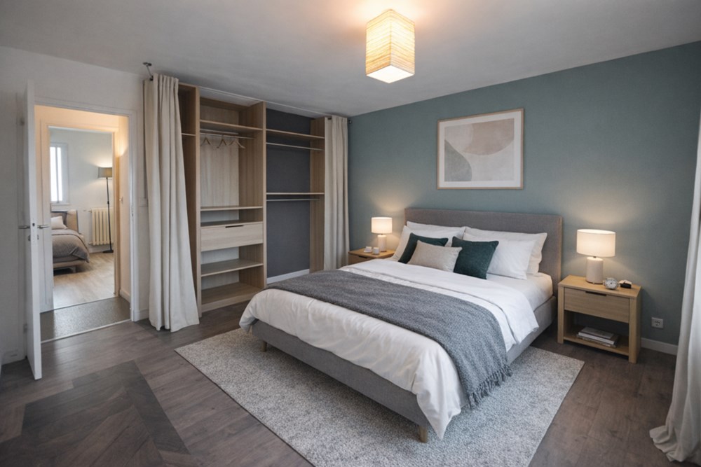 APPARTEMENT 77M² T5 - DALLE BETON - 2 CHAMBRE POSSIBLE 3 - IDEAL COLOCATION - BEAU POTENTIEL photo 4