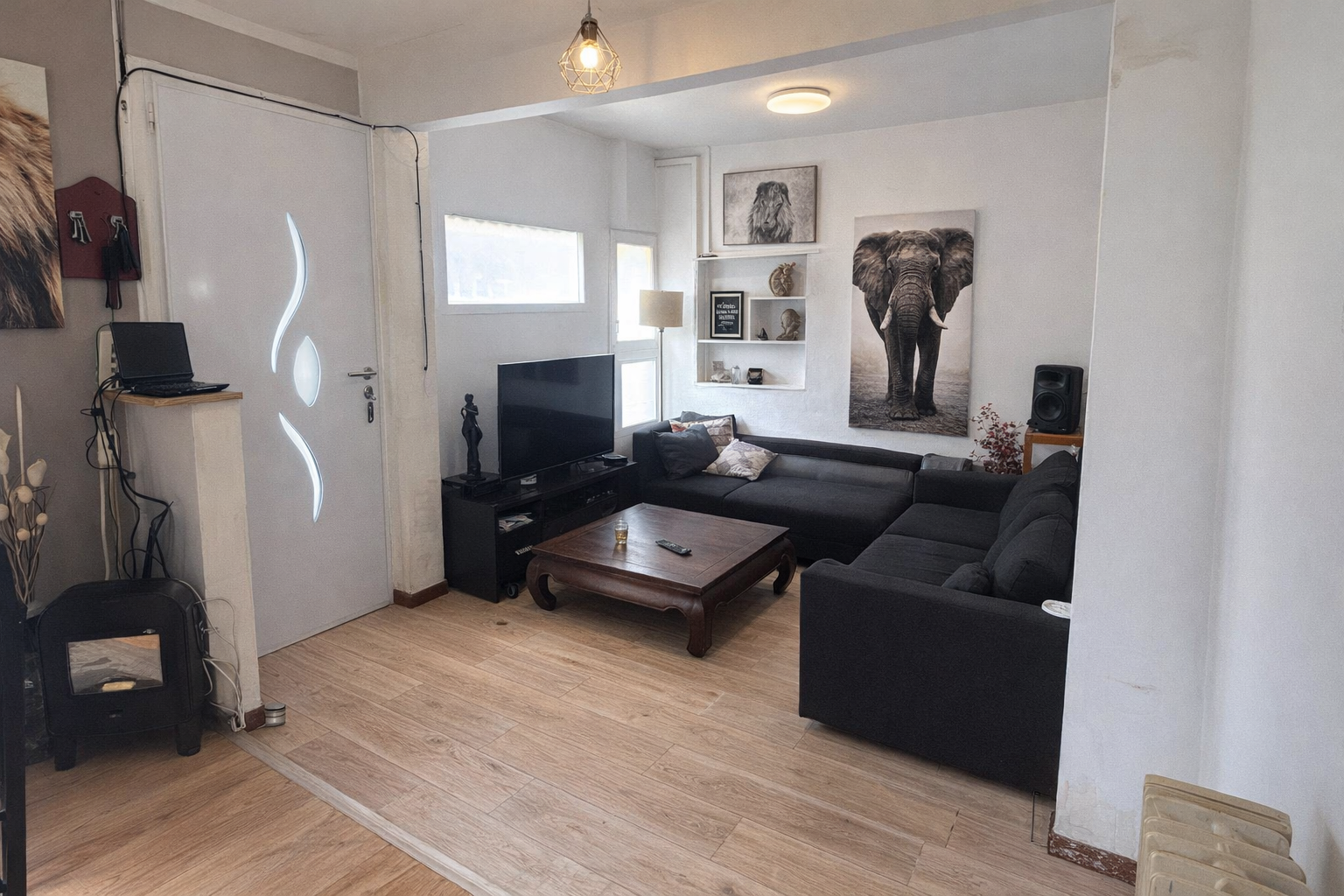 MAISON DE VILLE T5 - 3 CHAMBRES POSSIBLE 5 - BEAU POTENTIEL - SUR TERRAIN CLOS DE 175M² photo 4