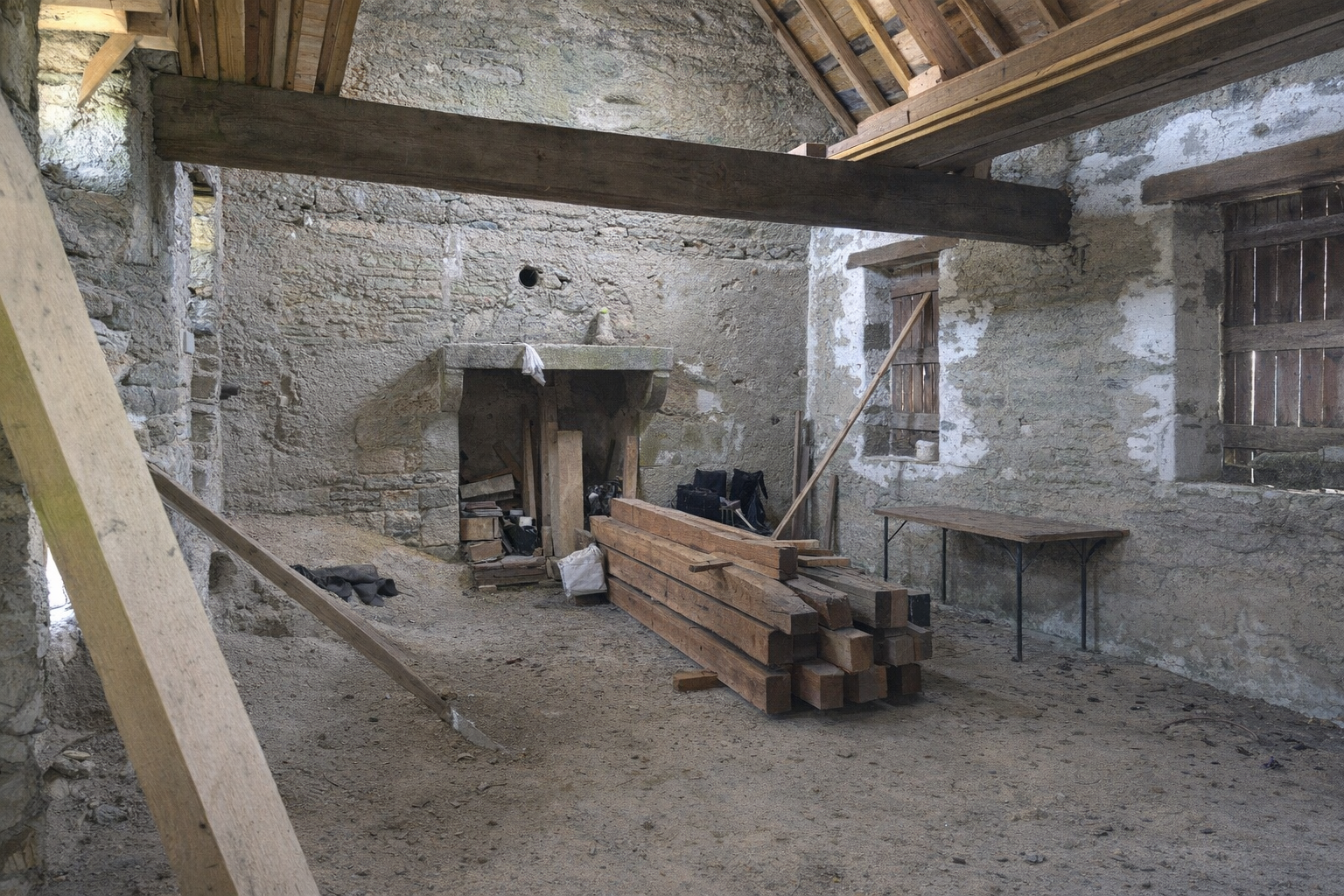 MAISON ET TERRAIN - PLOUGONVEN - COMMUNE DE MORLAIX - EN CAMPAGNE - SECTEUR TRES CALME - VERDOYANT photo 5